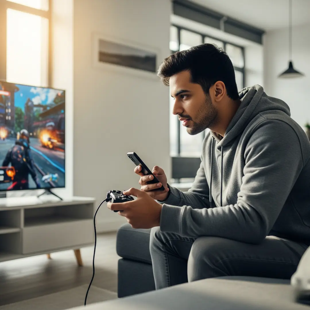 Portrait of a content creator