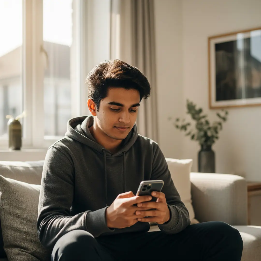 Portrait of a video editor